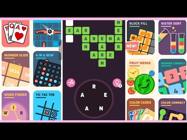 LET'S PLAY WORD FINDER | OFFLINE GAMES | MEDIUM LEVEL 1-15 | JUST BECAUSE GAMING