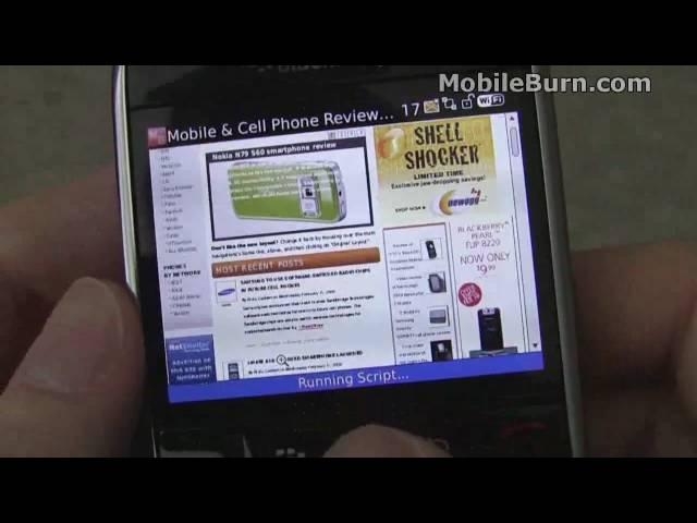 RIM BlackBerry Curve 8900 for T-Mobile review - part 2 of 2 - Camera, Music, Browser, Email, Maps