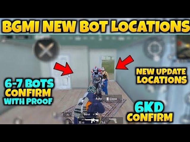  Bgmi New Secret Bot Location  Bot Location In Bgmi | Bgmi Bot Location | Bot Lobby Trick Bgmi 2.0