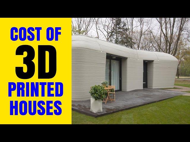 The COST Of A 3D PRINTED HOUSE In 2021