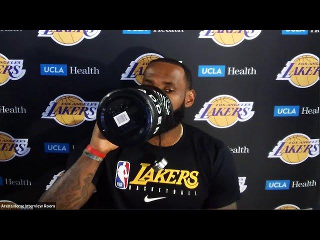 LeBron James Postgame Interview | Clippers vs Lakers | July 30, 2020