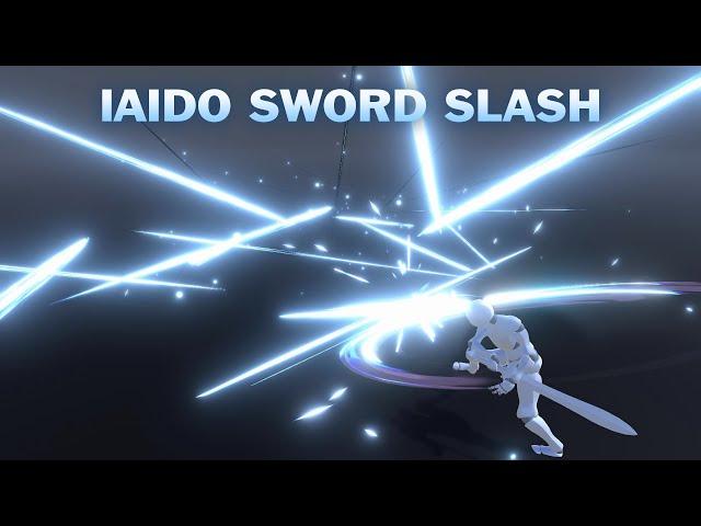 Game VFX tutorial: IAIDO / Guide how to create iaido sword slash effect in Unity