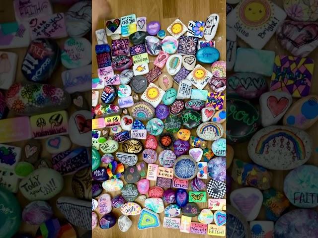 I paint a lot of rocks….