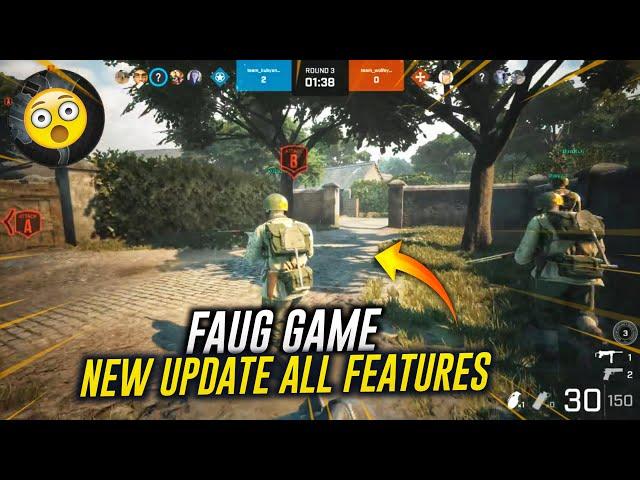 Faug game new update all features | faug game tdm mode release date | faug game tdm | Indic gamer yt