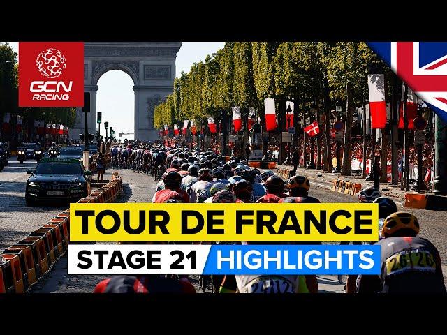 Sprint Showdown On The Champs-Élysées!  | Tour De France 2022 Stage 21 Highlights