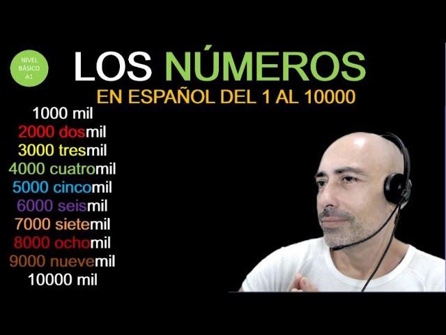 Spanish numbers 1 to 10000