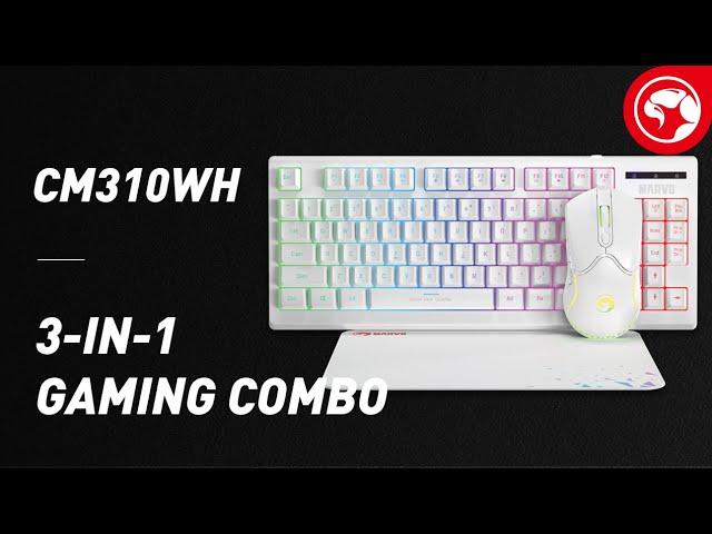 Introducing Marvo 3 in 1 Gaming Combo #CM310 WH