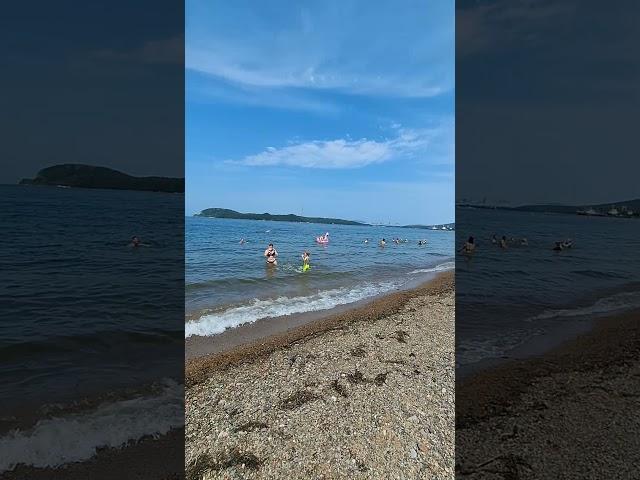 Владивосток, остров Русский, Подножье. 20.07.2024 #владивосток #beach #travel #море #summer