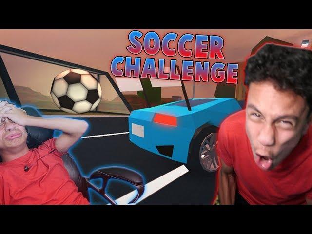 RAGING OVER SOCCER CHALLENGE IN JAILBREAK?! (Roblox Jailbreak)