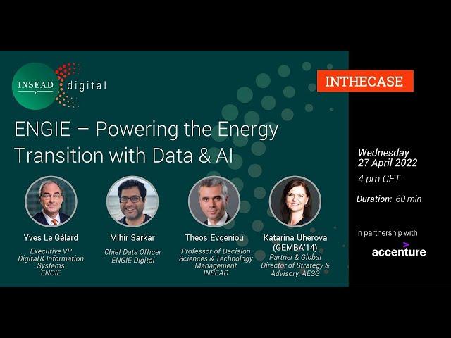 ENGIE – Powering the Energy Transition with Data and AI w/ Theos Evgeniou, Yves Le Gélard