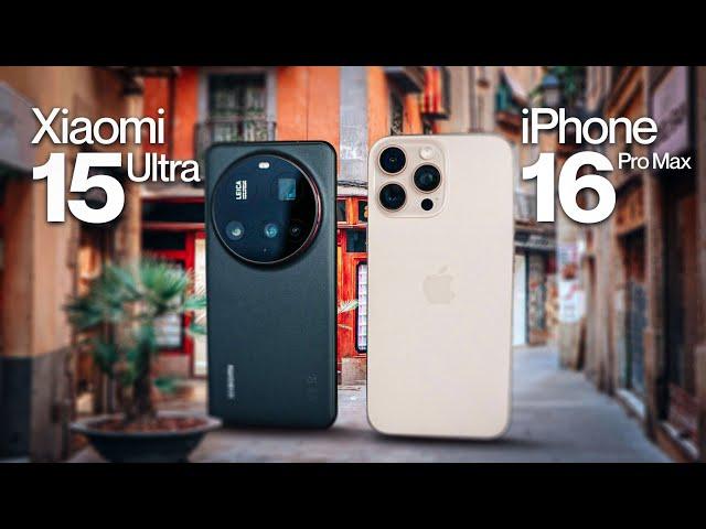 Xiaomi 15 Ultra vs iPhone 16 Pro Max: Barcelona Camera Comparison!