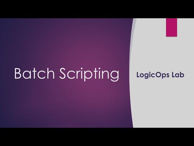 Tutorial 06 | Batch Scripting Tutorial in Hindi | Syntax | Variables | Comments