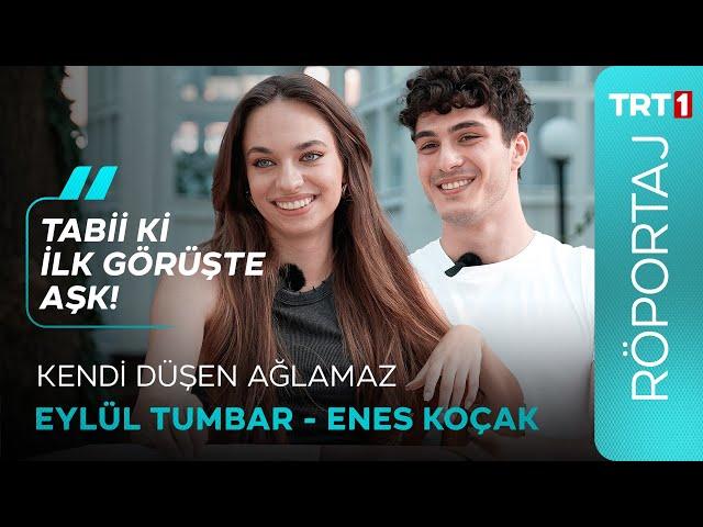 Eylül Tumbar ve Enes Koçak, Sizden Gelen Soruları Yanıtladı! @KendiDusenAglamazTRT