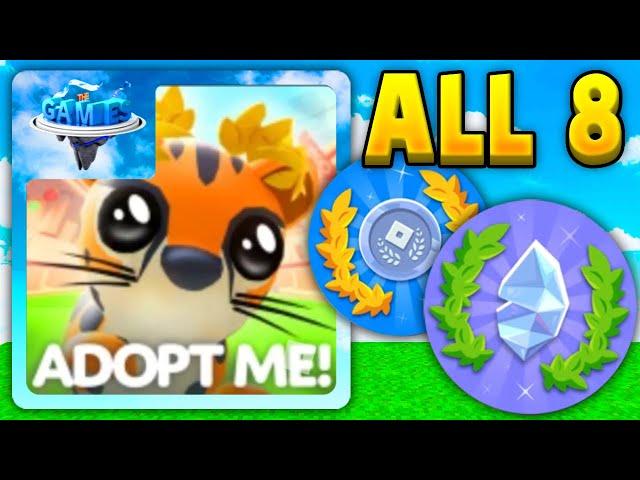 How To Get ALL THE GAMES Badges In Adopt Me! All Shinnies Locations