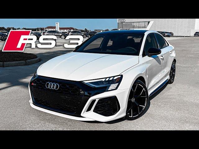 2023 Audi RS3 Walkaround Review + Exhaust Sound & Launch