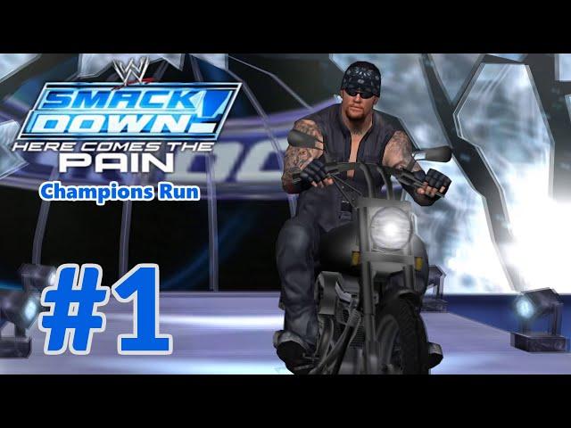 WWE SmackDown! Here Comes the Pain: Season Mode (Smackdown Champions Run) Part 1