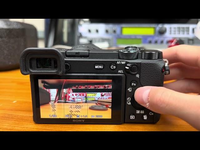 Adjust Shutter Speed and Aperture - Sony a6600