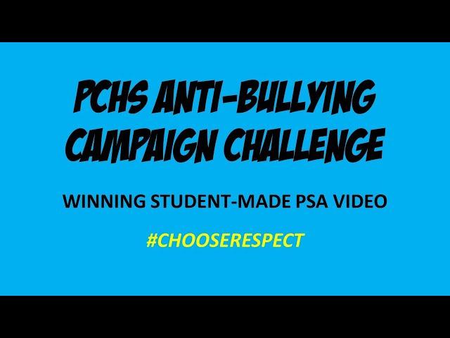 Anti-Bullying PSA