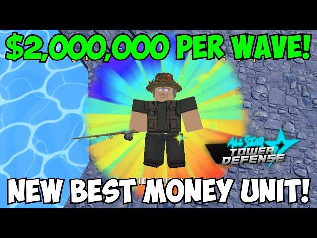 New Best MONEY UNIT "The Fisherman" 6 Star GIVES $2 MILLION PER WAVE?! (ASTD SHOWCASE)