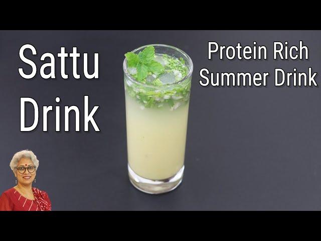 Sattu Drink - Masala Sattu Drink Recipe - Protein Rich Summer Drink | Skinny Recipes