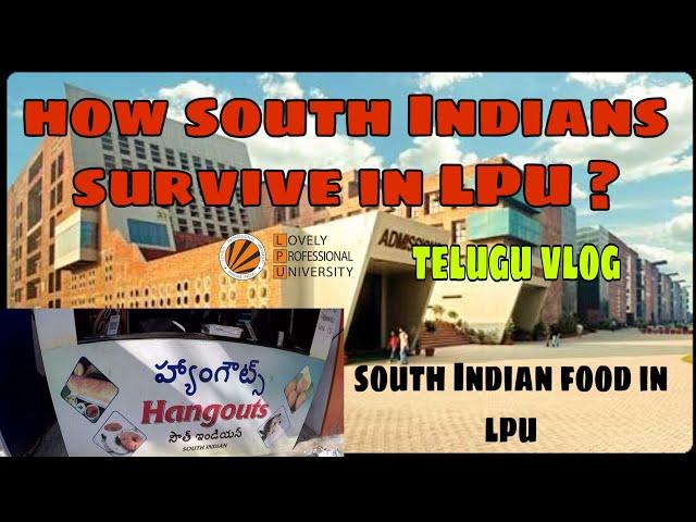 How south Indians survive in LPU? | Telugu vlog in LPU | South Indian food at LPU |Vlog 12 Avez Imax