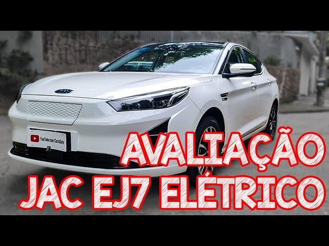 Avaliação JAC EJ7 - É ELÉTRICO MAS TEM PREÇO DE CARRO A GASOLINA E CORRE MAIS QUE BMW !!!