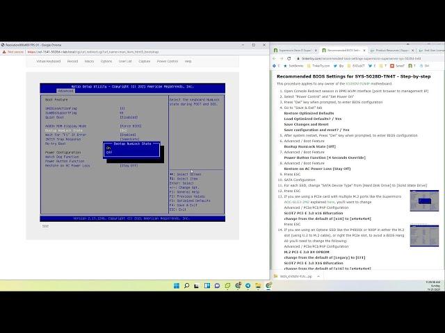 Supermicro SuperServer Xeon D BIOS 2.3 and IPMI 3.88 updates via browser