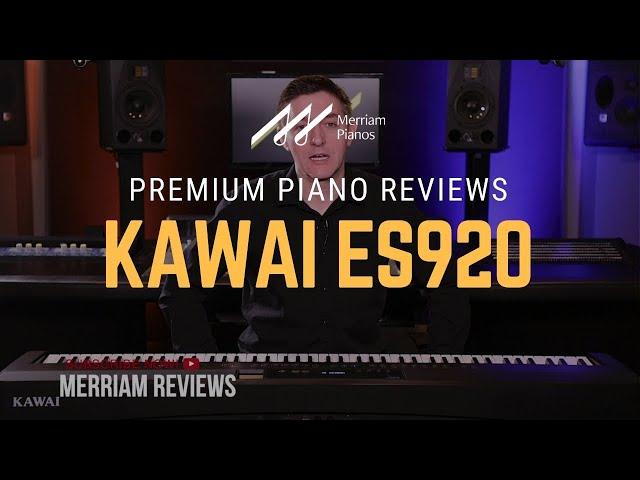 Kawai ES920 Digital Piano Review & Demo - New! ES Portable Series Pianos (Kawai ES8 Replacement)