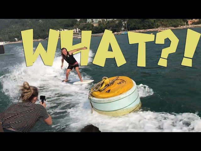 [ Wakesurf ] Amazing bottom turn ft. Dylan ayala