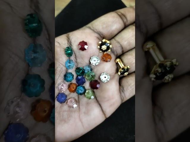 Color Stones Changeable Stud 9884477450 WhatsApp #jmkimpon 