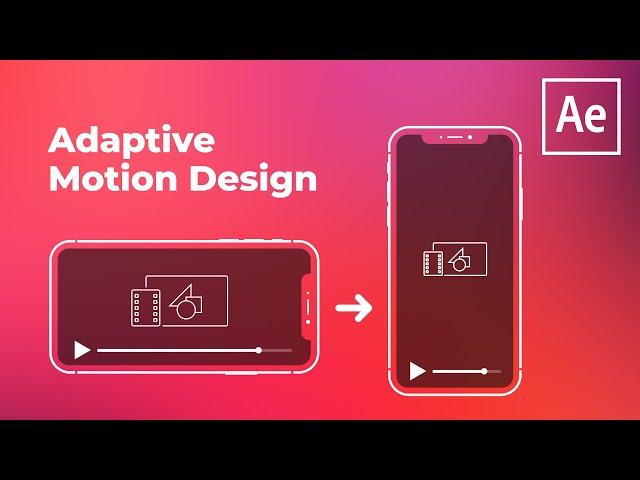 Resizable Scene in After Effects - Tutorial - Adaptive Motion Design