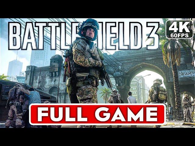 BATTLEFIELD 3 Gameplay Walkthrough Campaign FULL GAME [4K 60FPS PC RTX 3090] - No Commentary