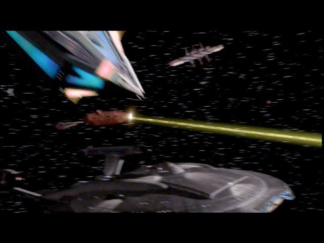 Enterprise NX-01 battle Suliban and Tholians join in