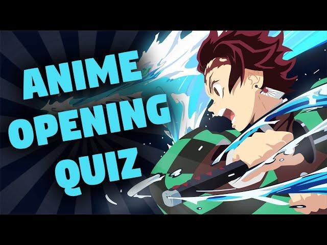 GUESS THE ANIME OPENING QUIZ CHALLENGE [VERY EASY - OTAKU]