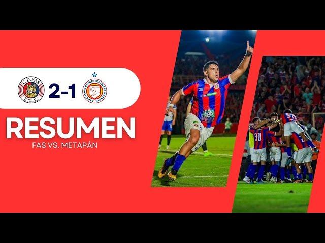  RESUMEN l FAS 2-1 METAPÁN l SEMIFINAL IDA | APERTURA 2024