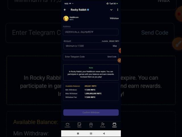 Claim & withdraw your Rockyrabbit vested tokens without playing games