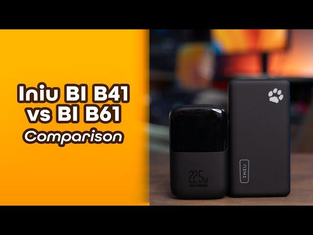 Which Power Bank to Buy? Iniu BI B41 vs BI B61 Compared