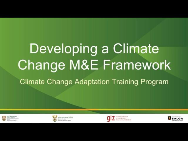 5b. Developing and Implementing M&E Framework