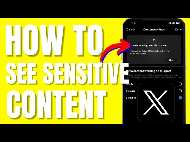 How to Change Your (X) Twitter Settings to See Sensitive Content (2024)