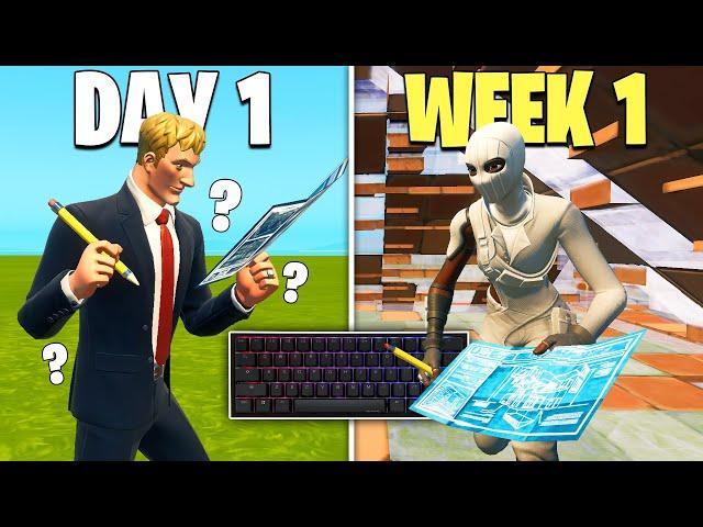 1 Week of Fortnite Keyboard and Mouse Progression!