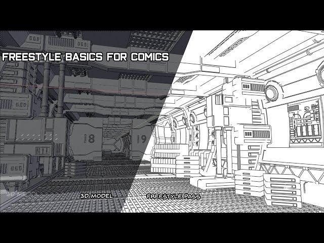 The basics of Freestyle for comics