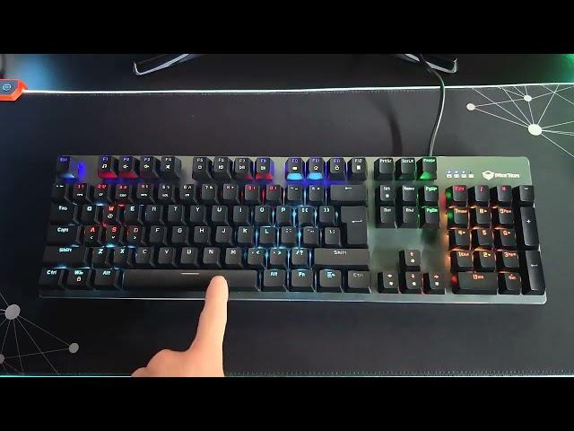 Teclado mecánico MeeTion MK007