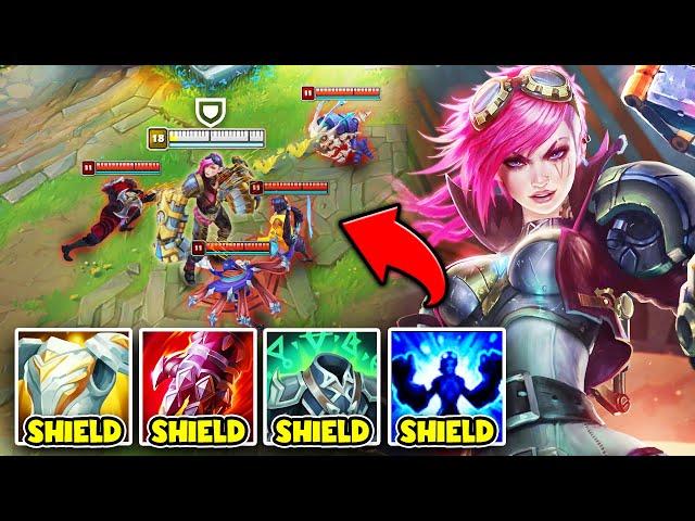 I Shielded 225,000 Damage with Mega Shield Vi (I BUILT EVERY SHIELD ITEM)