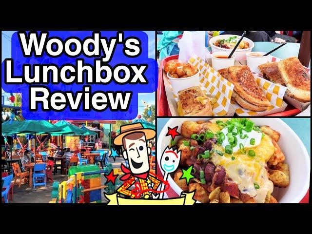 Woody's Lunchbox Review | Toy Story Land Quick Service at Hollywood Studios | Toy Story Land Food