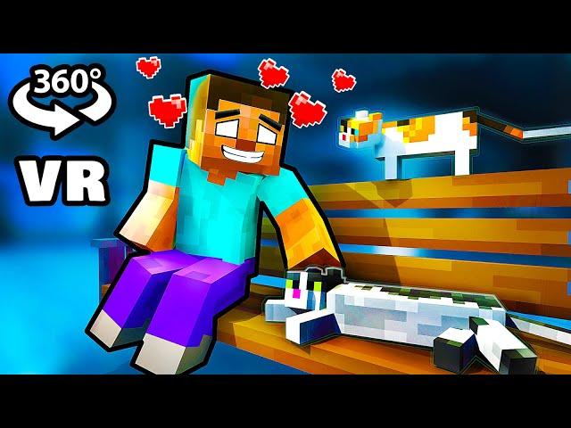 360° VR – HEROBRINE ist kein MONSTER mehr! (Minecraft-Animation)