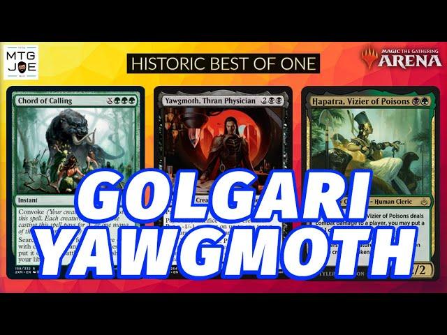 The Contender for Best Deck in Historic | Golgari Yawgmoth | MTG Arena