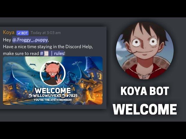 HOW TO ADD WELCOMER AND LEAVE BOT IN YOUR DISCORD SERVER!