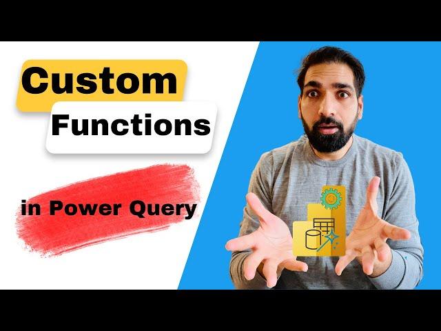 What are Custom Functions in Power Query? How to create it? #powerbi #powerquery #biconsultingpro