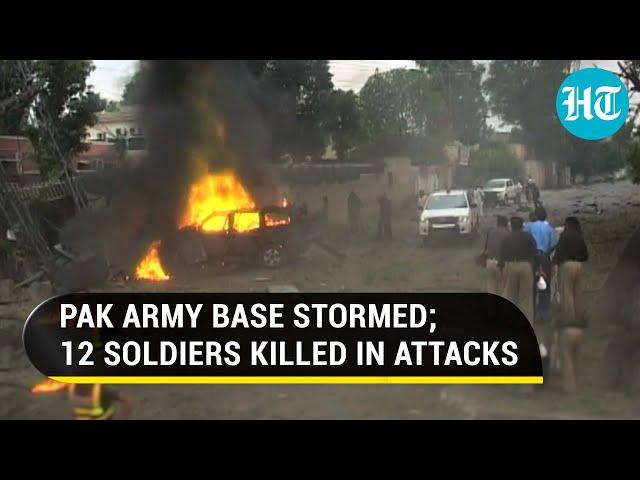 Pak Army Under Attack; Terrorists Storm Military Base In Balochistan | Nearly Two Dozen Killed