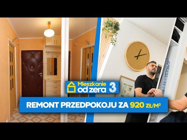 Jak OSZCZĘDZIĆ na REMONCIE PRZEDPOKOJU - Mieszkanie od zera S03E08